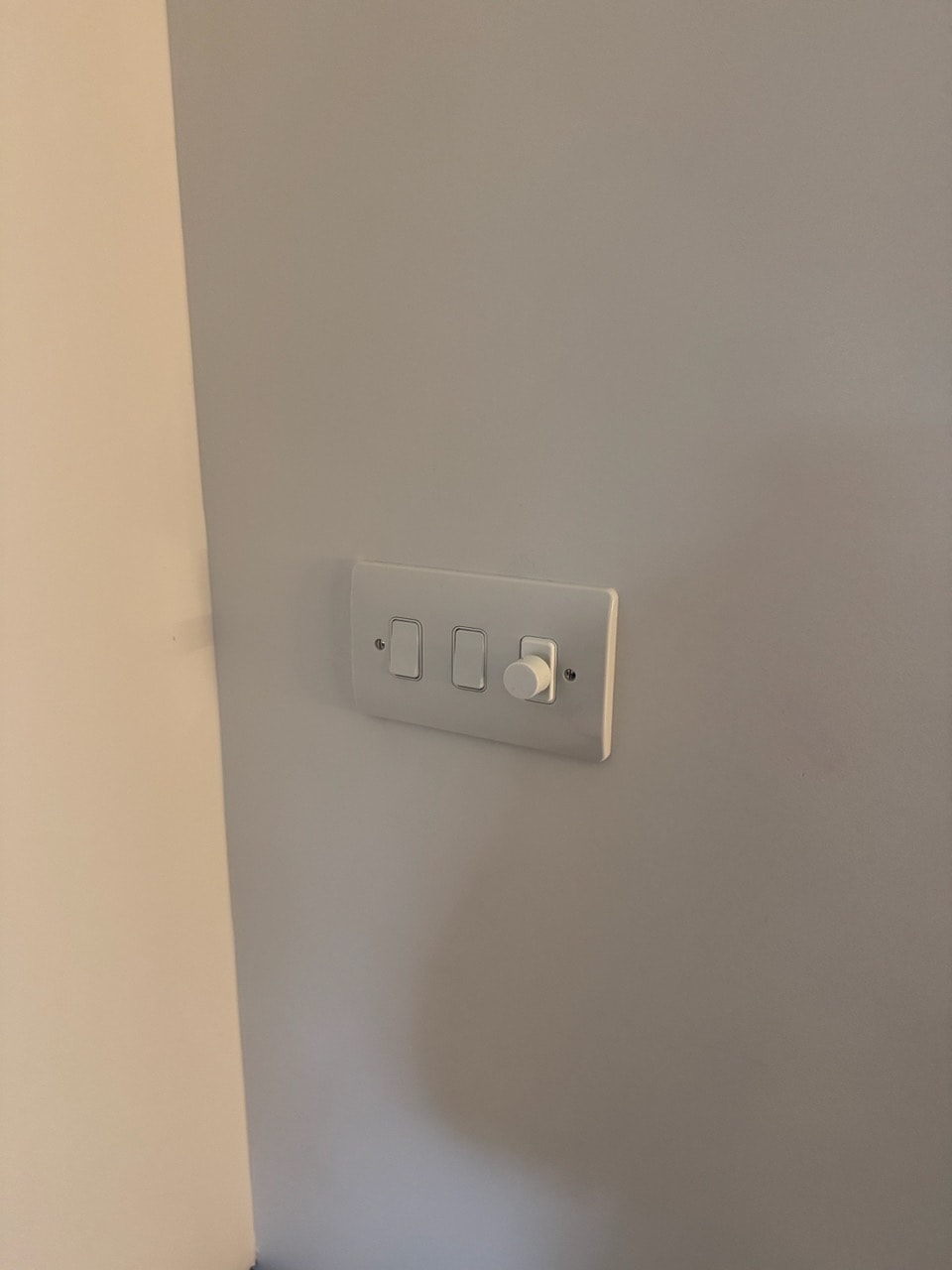 Lighting control dimmer installation